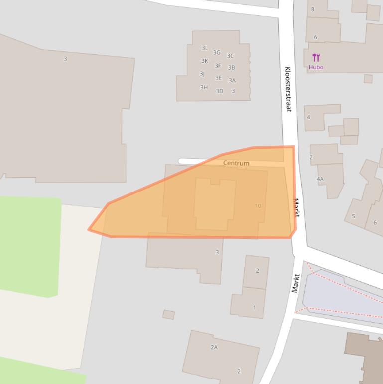 Kaart van postcodegebied 5941EZ.