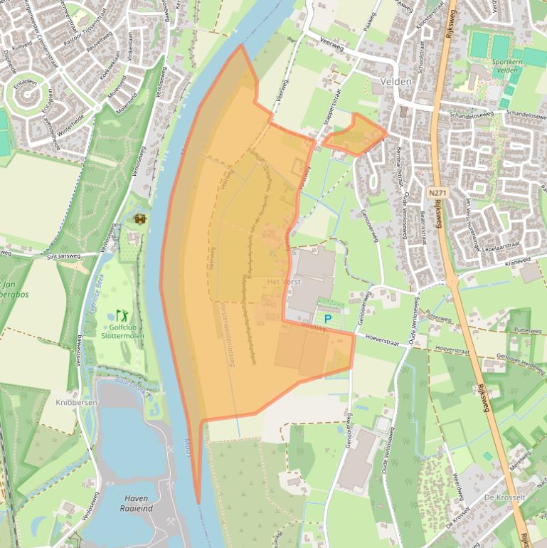 Kaart van postcodegebied 5941NV.