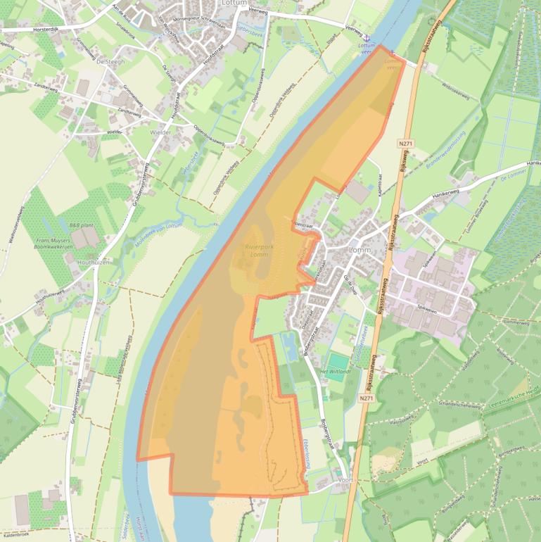 Kaart van postcodegebied 5943BL.