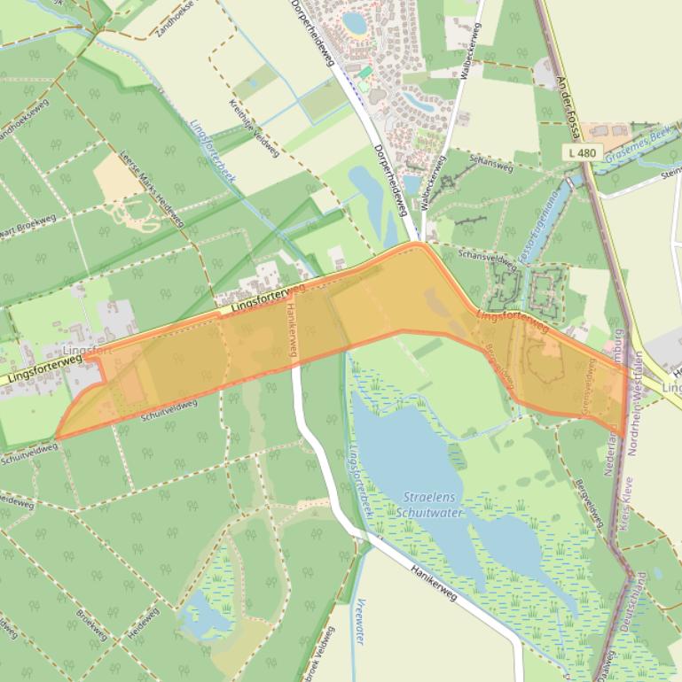 Kaart van postcodegebied 5944BG.