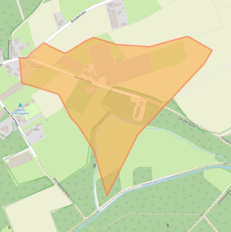 Kaart van postcodegebied 5944NH.