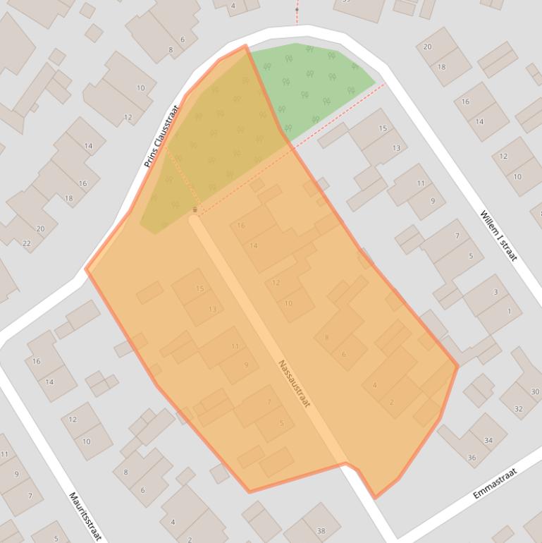 Kaart van postcodegebied 5951BL.