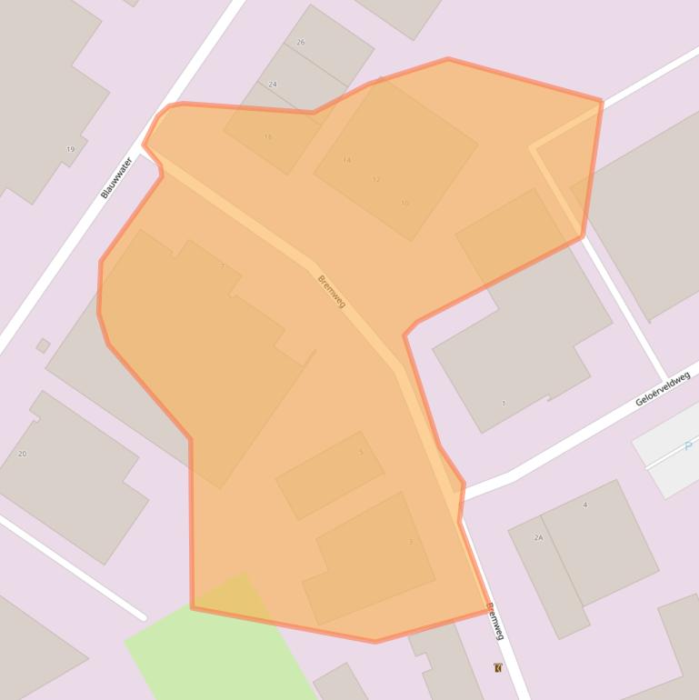 Kaart van postcodegebied 5951DK.