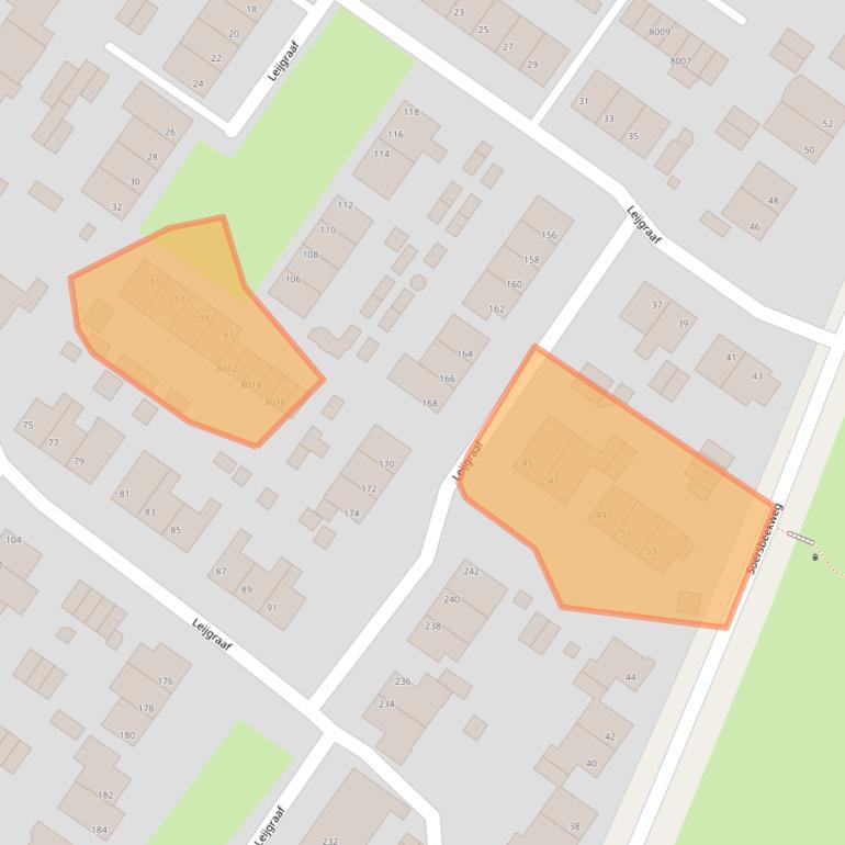 Kaart van postcodegebied 5951GR.