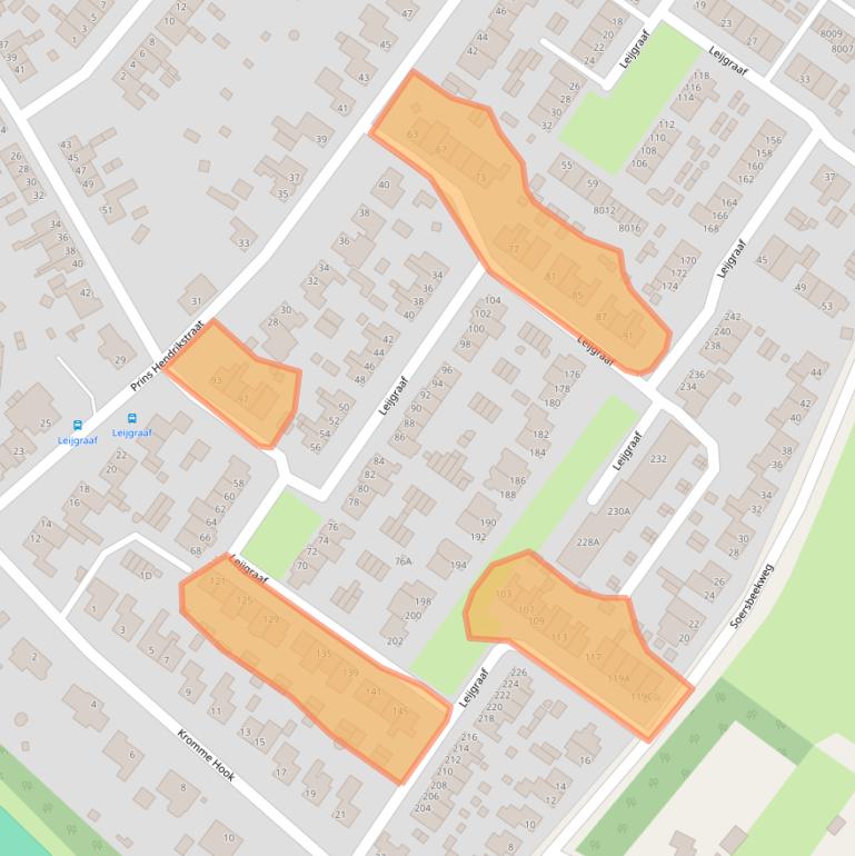 Kaart van postcodegebied 5951GS.