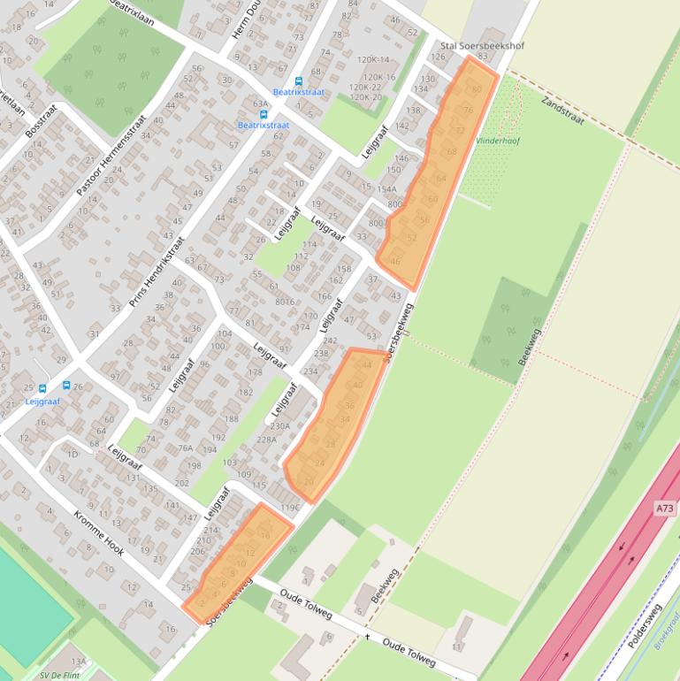 Kaart van postcodegebied 5951HB.