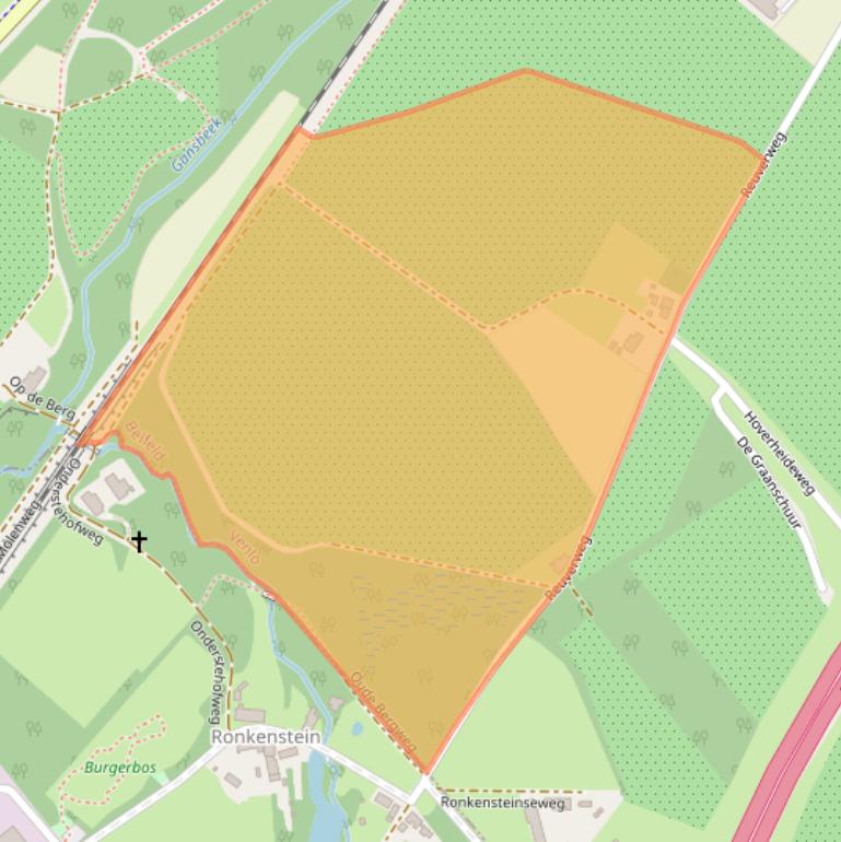 Kaart van postcodegebied 5951ND.