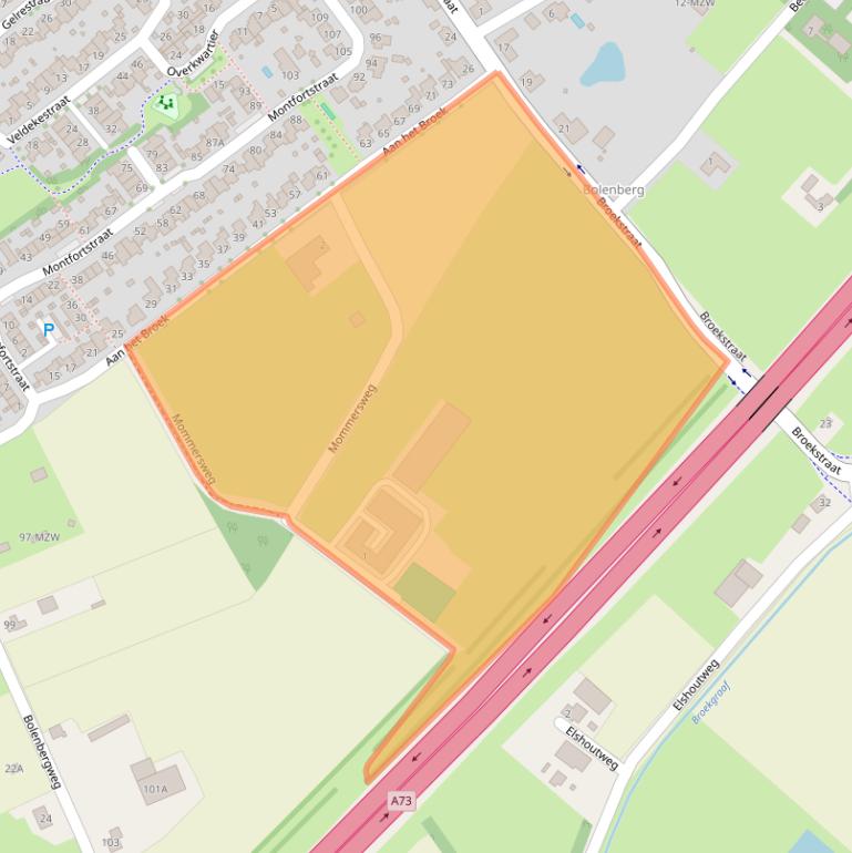 Kaart van postcodegebied 5951NH.