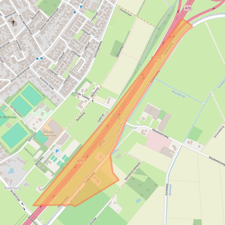 Kaart van postcodegebied 5951NW.