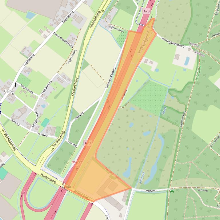 Kaart van postcodegebied 5951PL.