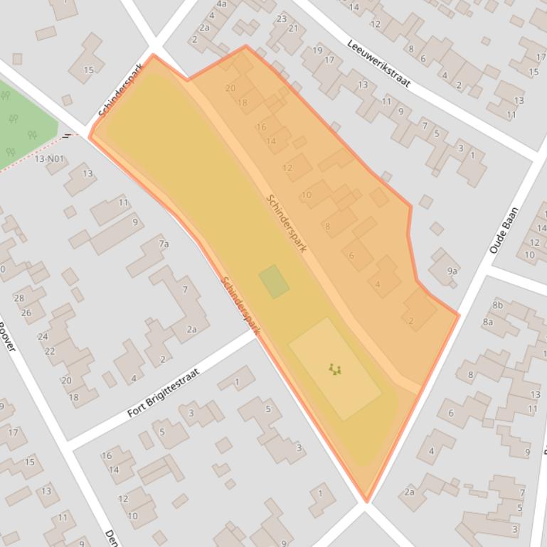 Kaart van postcodegebied 5953BG.