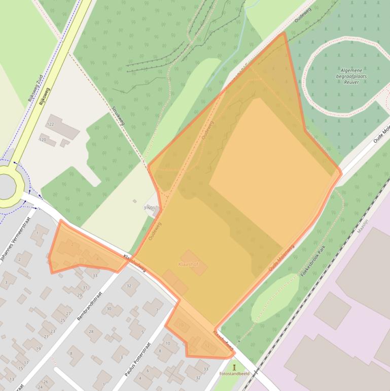 Kaart van postcodegebied 5953JH.