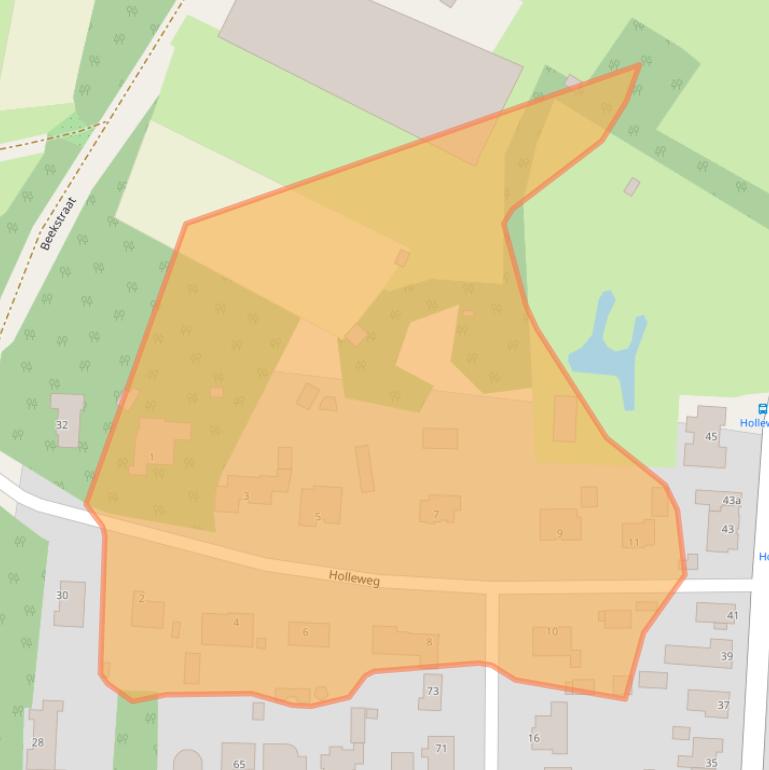 Kaart van postcodegebied 5954AT.