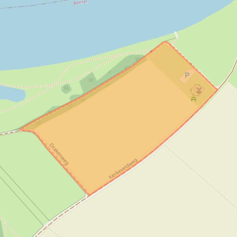 Kaart van postcodegebied 5954DB.