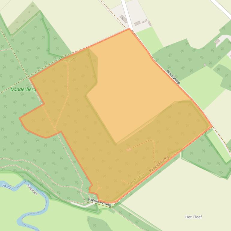 Kaart van postcodegebied 5954DE.