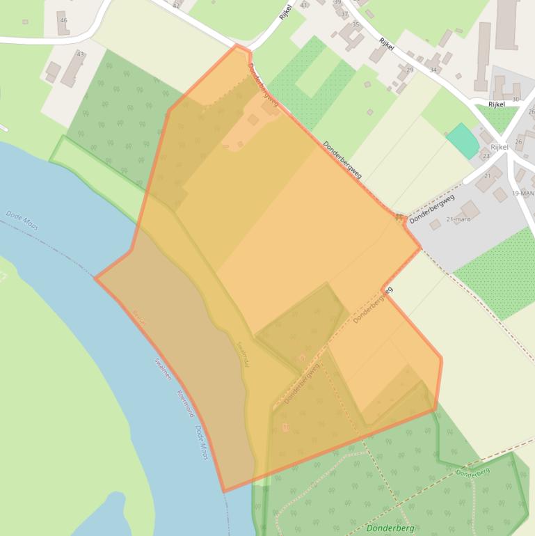 Kaart van postcodegebied 5954ND.