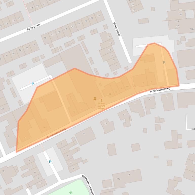 Kaart van postcodegebied 5961GP.