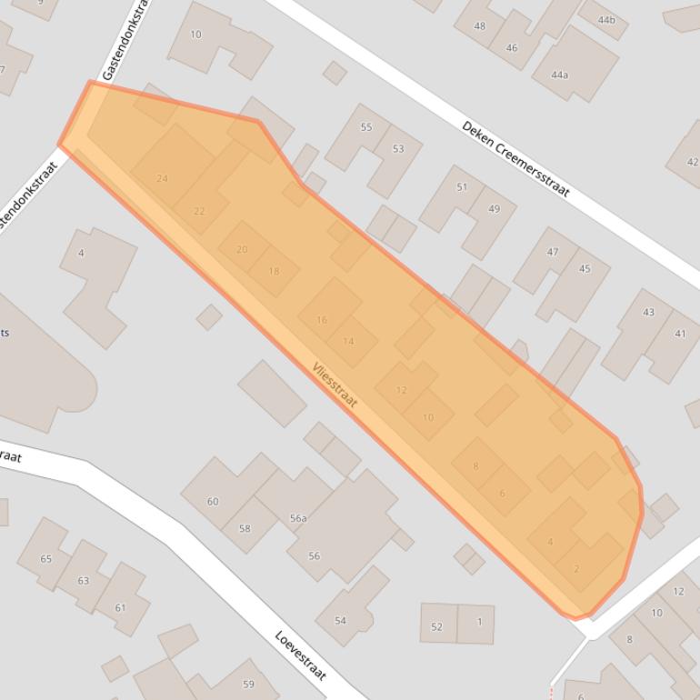 Kaart van postcodegebied 5961JV.