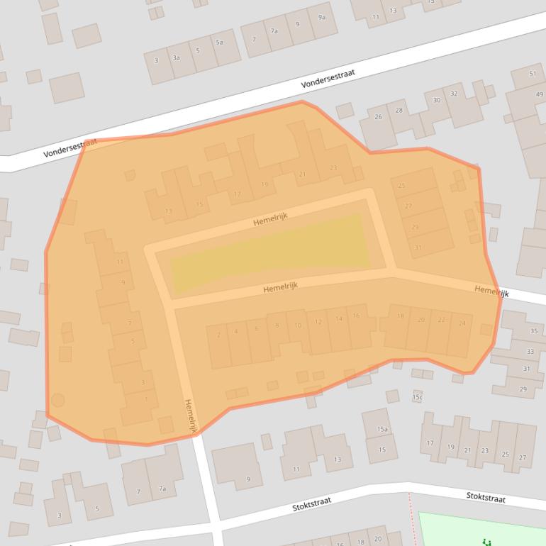 Kaart van postcodegebied 5961LT.