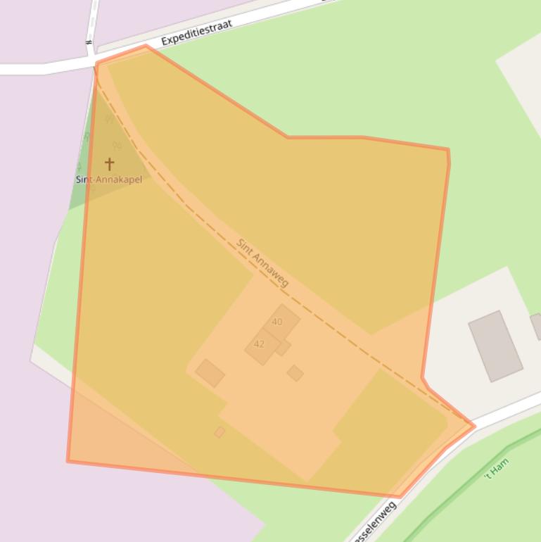 Kaart van postcodegebied 5961PL.