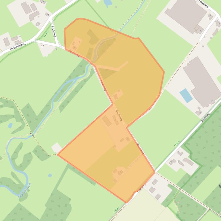 Kaart van postcodegebied 5961PN.