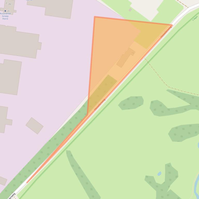 Kaart van postcodegebied 5961PZ.