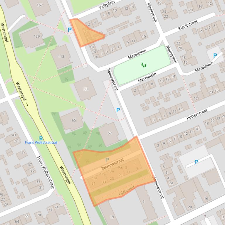 Kaart van postcodegebied 5961VR.