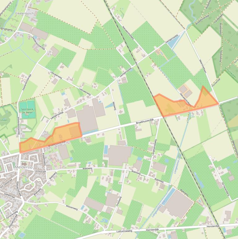 Kaart van postcodegebied 5962NL.