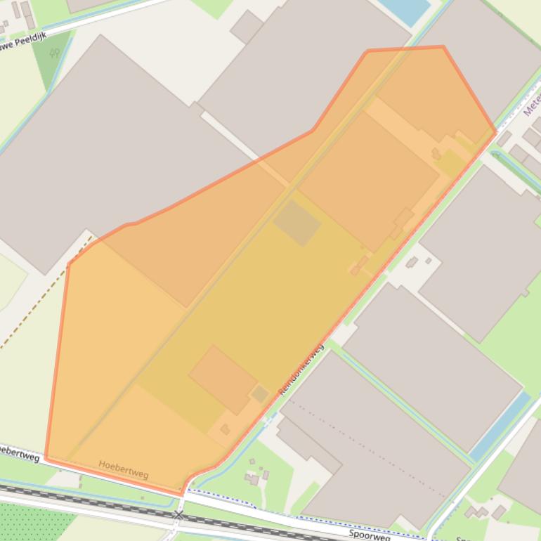 Kaart van postcodegebied 5966NC.