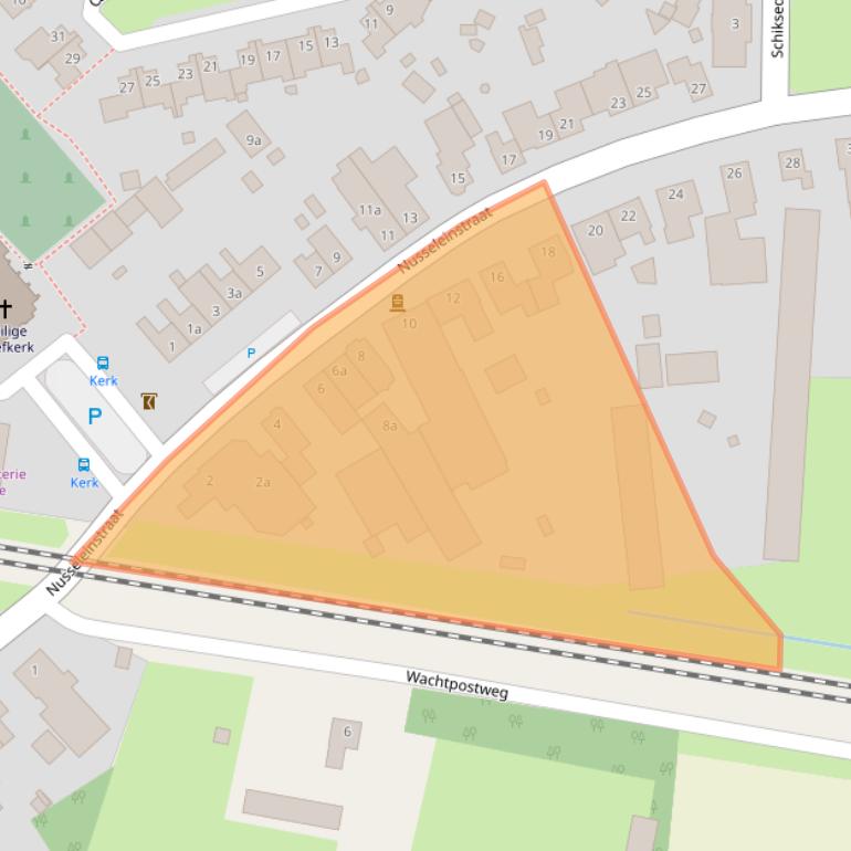 Kaart van postcodegebied 5966NJ.