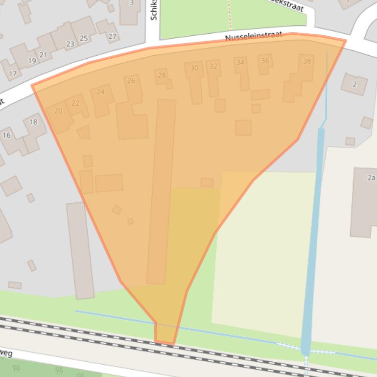 Kaart van postcodegebied 5966NK.