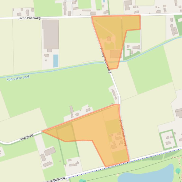 Kaart van postcodegebied 5966RC.