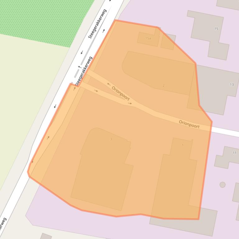 Kaart van postcodegebied 5971LZ.