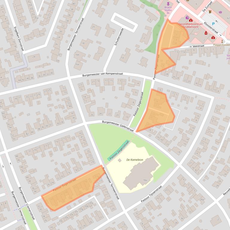Kaart van postcodegebied 5971VR.