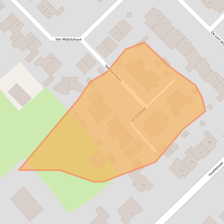 Kaart van postcodegebied 5973KC.