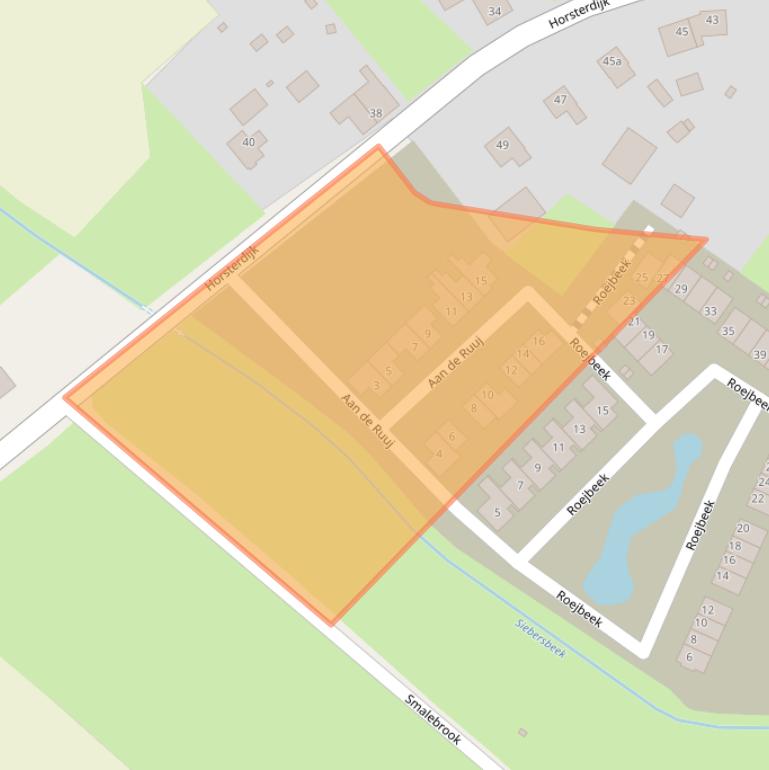 Kaart van postcodegebied 5973KK.