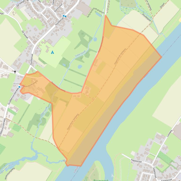 Kaart van postcodegebied 5973NC.