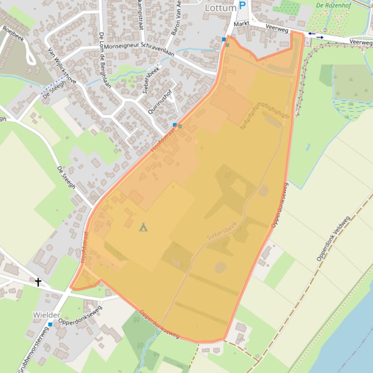 Kaart van postcodegebied 5973ND.