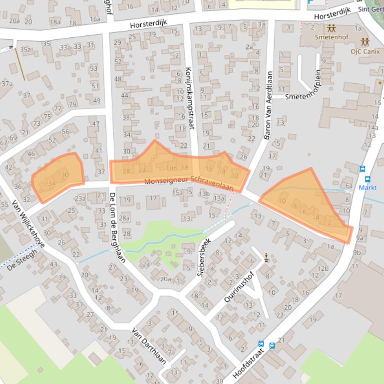 Kaart van postcodegebied 5973NJ.