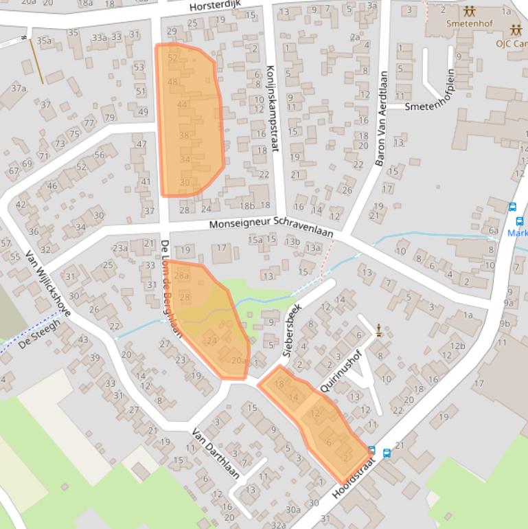 Kaart van postcodegebied 5973NL.