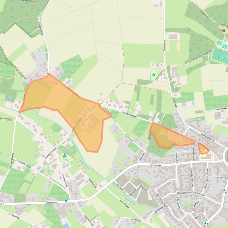 Kaart van postcodegebied 5973PE.