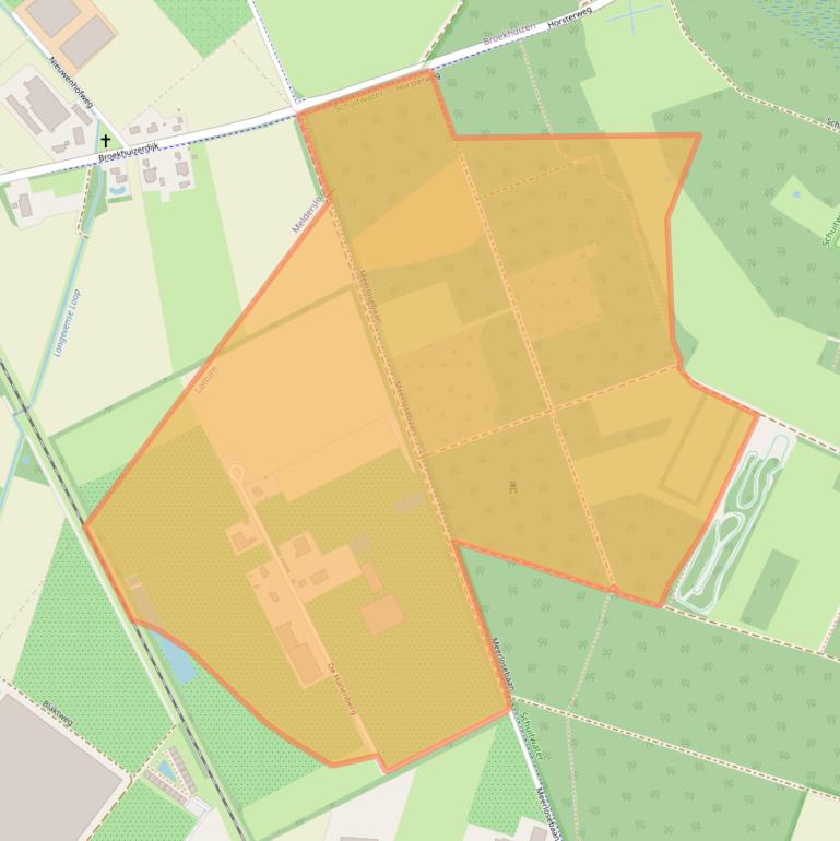 Kaart van postcodegebied 5973RM.