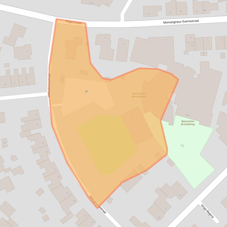 Kaart van postcodegebied 5975CK.