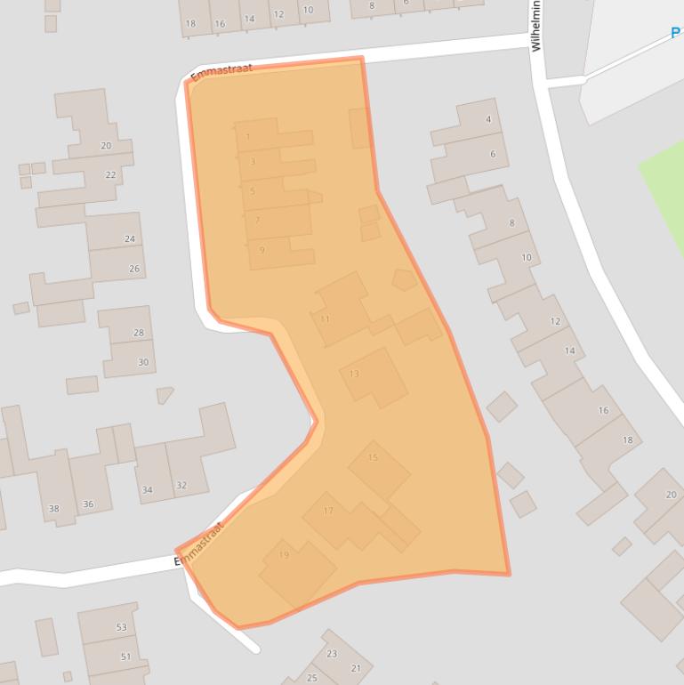 Kaart van postcodegebied 5975CM.