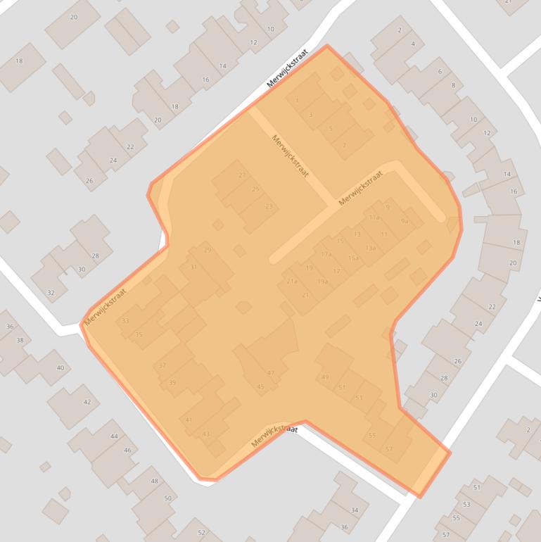 Kaart van postcodegebied 5975SM.