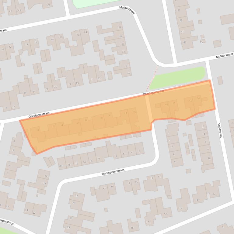 Kaart van postcodegebied 5975VS.