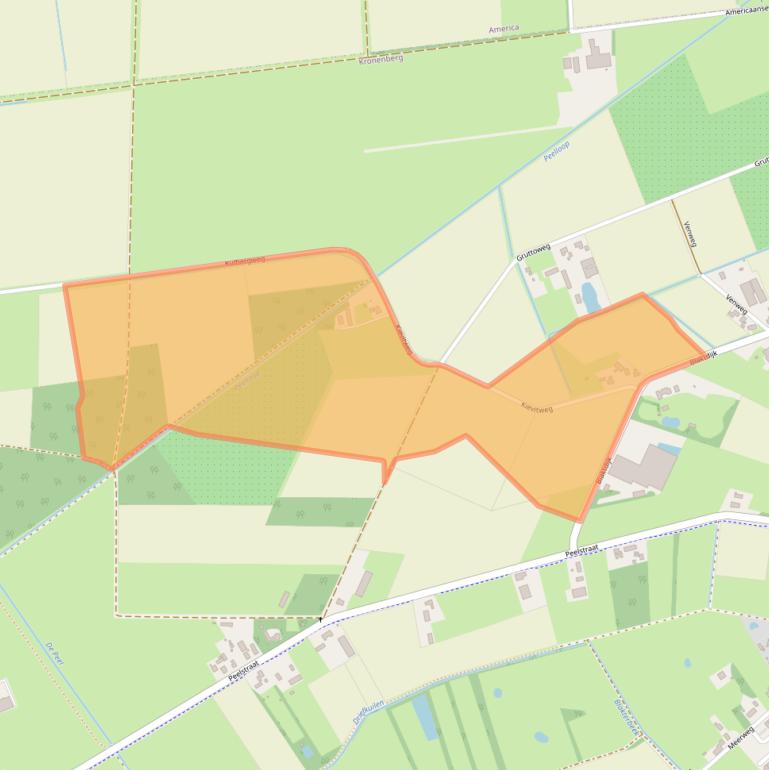 Kaart van postcodegebied 5976PA.