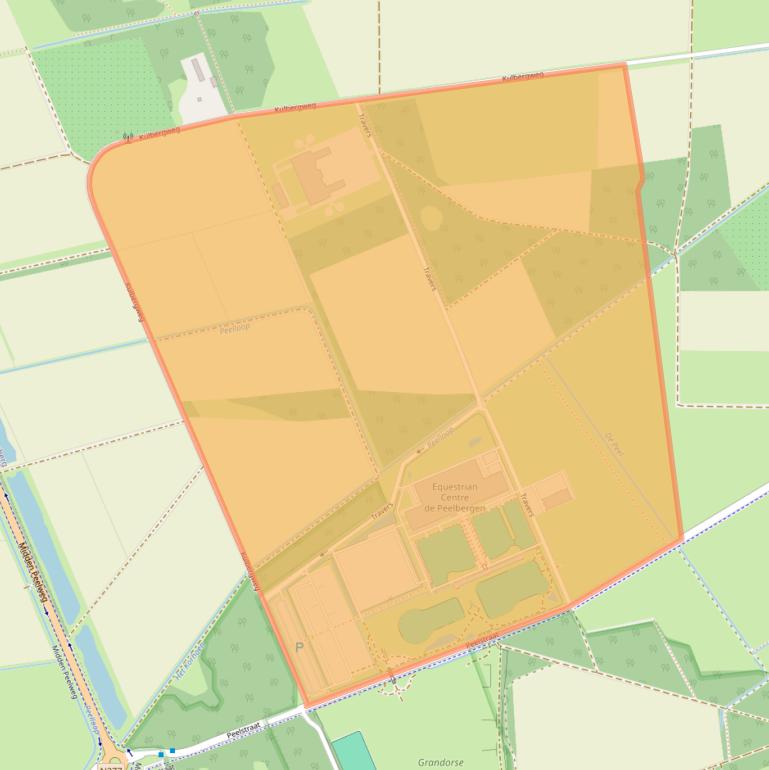 Kaart van postcodegebied 5976PL.