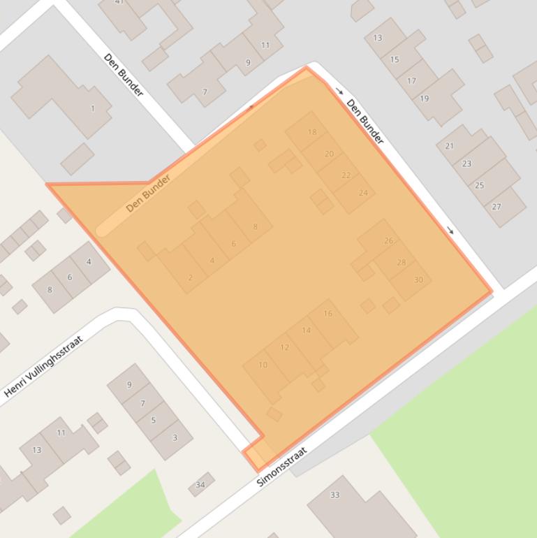 Kaart van postcodegebied 5976PM.