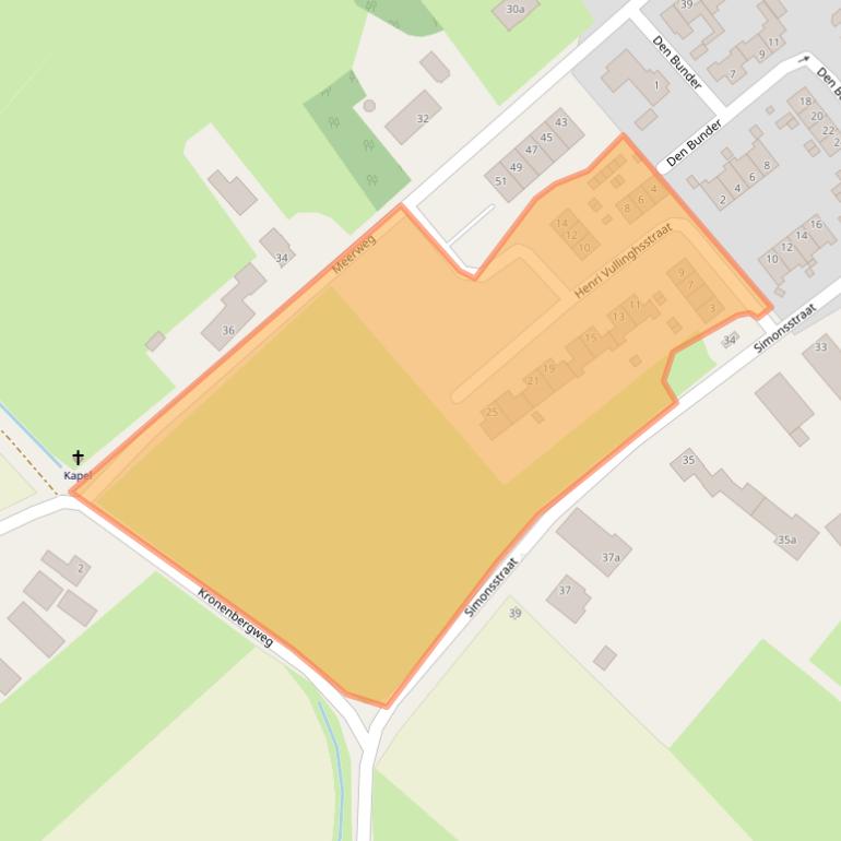 Kaart van postcodegebied 5976PX.